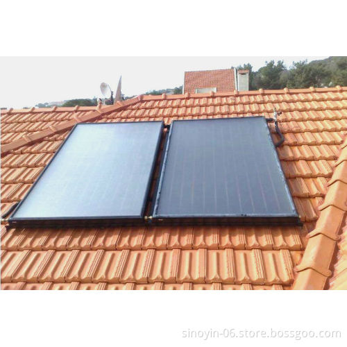 flat plate thermosiphon solar water heater manufacturer & active solar water heating system